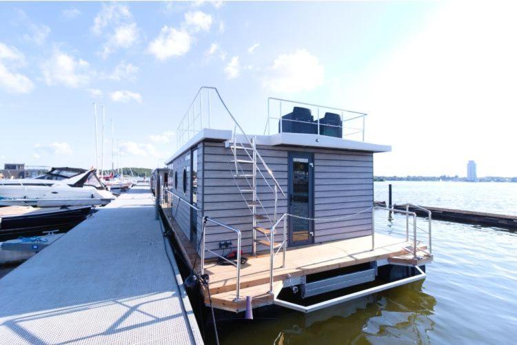 Hausboot Fjord Aries Mit Dachterrasse In Schleswig Ξενοδοχείο Εξωτερικό φωτογραφία